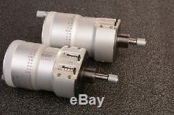 Mitutoyo 252-392 Digit Micrometer Heads 0-1 Range. 0002 For Microscope Stage