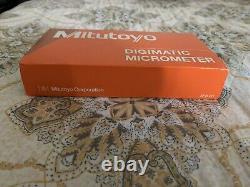 Mitutoyo 29318530 Electronic Digital Micrometer Quantumike Digimatic