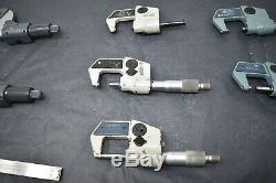 Mitutoyo 29376530, Fowler IP54 & Others Digital Micrometer Lot Parts / Repair