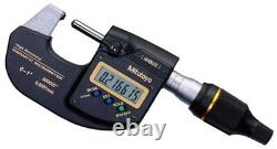 Mitutoyo 293-130-10 High Accuracy Digimatic Micrometer, 0 to 1