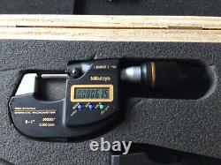 Mitutoyo 293-130-10 Sub-Micron Digimatic Micrometer, 0-1/0-25mm. 000005