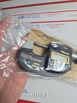 Mitutoyo 293-130-10 Sub-Micron Digimatic Micrometer, 0-1/0-25mm. 000005