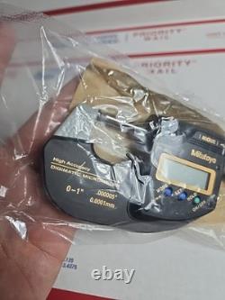 Mitutoyo 293-130-10 Sub-Micron Digimatic Micrometer, 0-1/0-25mm. 000005