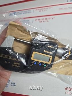 Mitutoyo 293-130-10 Sub-Micron Digimatic Micrometer, 0-1/0-25mm. 000005