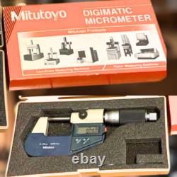Mitutoyo 293-151-30 Digital Micrometer 0-1 IP65 Coolant-Proof Carbide SPC Japan
