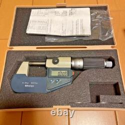 Mitutoyo 293-151-30 Digital Micrometer 0-1 IP65 Coolant-Proof Carbide SPC Japan