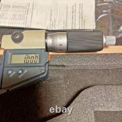 Mitutoyo 293-151-30 Digital Micrometer 0-1 IP65 Coolant-Proof Carbide SPC Japan