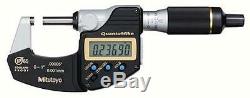 Mitutoyo 293-180-30 QuantuMike Digimatic Micrometer, 0-1/0-25mm Range. 00005