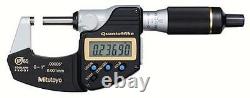 Mitutoyo 293-180-30 QuantuMike Digimatic Micrometer, 0-1/25mm Range. 00005 SH