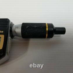Mitutoyo 293-180-30 QuantuMike Micrometer, 0-1/0-25mm Range, Fast Measure IP65