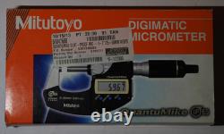 Mitutoyo 293-181-40 1 -2 QuantuMike Digimatic. 00005/. 001mm, IP65, SPC