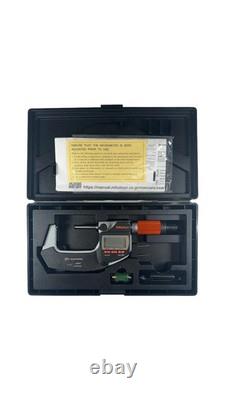 Mitutoyo 293-181-40 QuantuMike 1-2in 0.00005in Digital Outside Micrometer