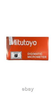 Mitutoyo 293-181-40 QuantuMike 1-2in 0.00005in Digital Outside Micrometer