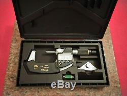 Mitutoyo 293-181 QuantuMike Digimatic Micrometer 1-2/25-50mm SPC Free S/H. 0001