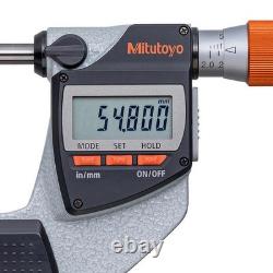 Mitutoyo 293-182-40 QuantuMike Digimatic 2 -3.00005/. 001mm, SPC, IP65