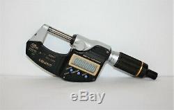 Mitutoyo 293-185 0-1 Digital Micrometer IP65