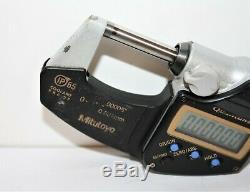 Mitutoyo 293-185 0-1 Digital Micrometer IP65