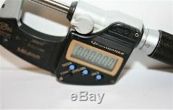 Mitutoyo 293-185 0-1 Digital Micrometer IP65