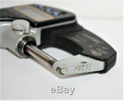Mitutoyo 293-185 0-1 Digital Micrometer IP65