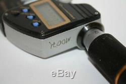 Mitutoyo 293-185 0-1 Digital Micrometer IP65