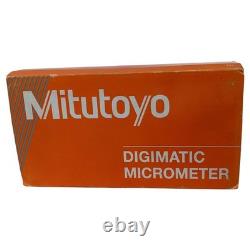 Mitutoyo 293-230-30 MDC-25MX Digimatic Micrometer 0-25mm IP65 ABS Coolant-Proof
