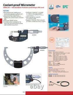 Mitutoyo 293-231-30 Digimatic Micrometer 25mm 50mm. 001mm IP65, Ratchet SPC