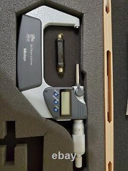 Mitutoyo 293-232-30 Coolant Proof Micrometer with SPC, 50 to 75 mm