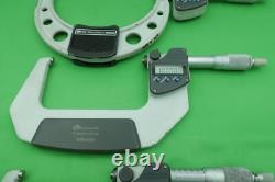 Mitutoyo 293-232 50-75mm 293-233 75-100mm 293-250 100-125mm Digital Micrometers