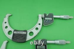 Mitutoyo 293-232 50-75mm 293-233 75-100mm 293-250 100-125mm Digital Micrometers
