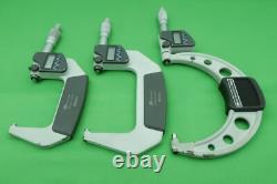 Mitutoyo 293-232 50-75mm 293-233 75-100mm 293-250 100-125mm Digital Micrometers
