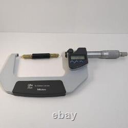 Mitutoyo 293-233-30 Coolant Proof Digimatic Micrometer MDC-100MX 75-100mm Used