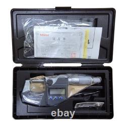 Mitutoyo 293-240-30 Digimatic Micrometer 0-25mm IP65 Carbide Faces New MDC-25PX