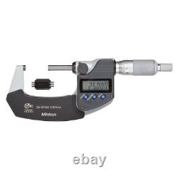 Mitutoyo 293-241-30 Coolant Proof LCD Micrometer Ratchet Stop 25-50mm Range
