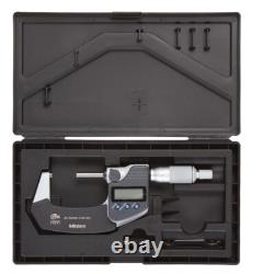 Mitutoyo 293-241-30 Coolant Proof LCD Micrometer Ratchet Stop 25-50mm Range
