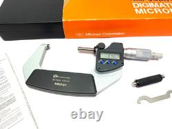 Mitutoyo 293-242-30 QuantuMike Digimatic Micrometer Coolant-Proof MDC-75PX