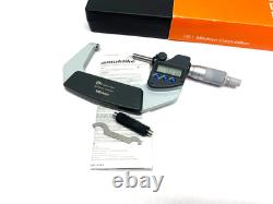 Mitutoyo 293-242-30 QuantuMike Digimatic Micrometer Coolant-Proof MDC-75PX