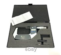 Mitutoyo 293-242-30 QuantuMike Digimatic Micrometer Coolant-Proof MDC-75PX