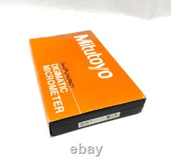 Mitutoyo 293-242-30 QuantuMike Digimatic Micrometer Coolant-Proof MDC-75PX
