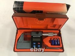 Mitutoyo 293-301 0-1 (0-25MM). 0001/0.001mm Digimatic Micrometer & Stand