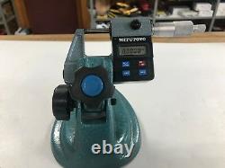Mitutoyo 293-301 0-1 (0-25MM). 0001/0.001mm Digimatic Micrometer & Stand