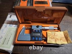 Mitutoyo 293-311 Digimatic Micrometer 0-1 Range 0.001mm Graduation with Case