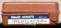 Mitutoyo (293-311) Digital Micrometer 0-1 0-25mm