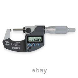 Mitutoyo 293-330-30Cal Electronic Micrometer, 1, Cert, Spc