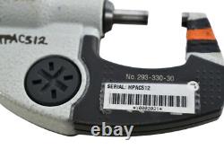Mitutoyo 293-330-30 1'' Ratchet Stop Micrometer (WithSPC) IP65