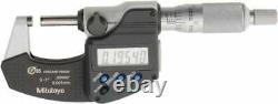Mitutoyo 293-330-30 IP65 Digital Outside Micrometer with SPC Output, 0 to 1