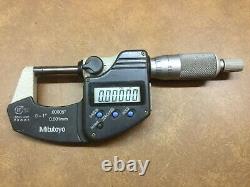 Mitutoyo 293-330 Digital Micrometer 0-1- IP65 Coolant Proof