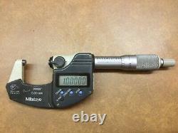 Mitutoyo 293-330 Digital Micrometer 0-1- IP65 Coolant Proof