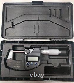 Mitutoyo 293-331, 0-1 IP65 0.001mm Electronic Coolant Proof Micrometer