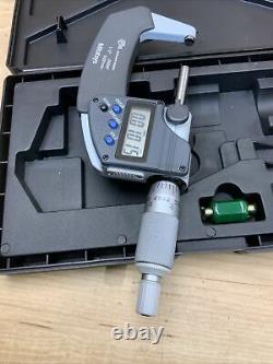 Mitutoyo 293-331-30 1-2 IP65 Electronic Coolant Proof Micrometer withSPC