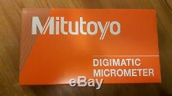 Mitutoyo 293-331-30 Digital Micrometer 1-2 25-50 mm New